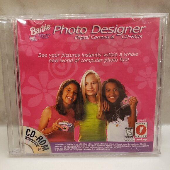 Mattel Media Barbie Photo Designer CD ROM - Picture 1 of 3